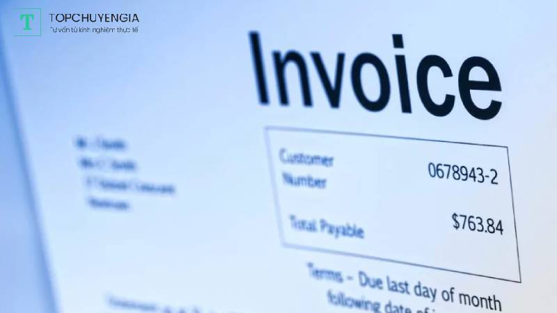 tài khoản invoice là gì